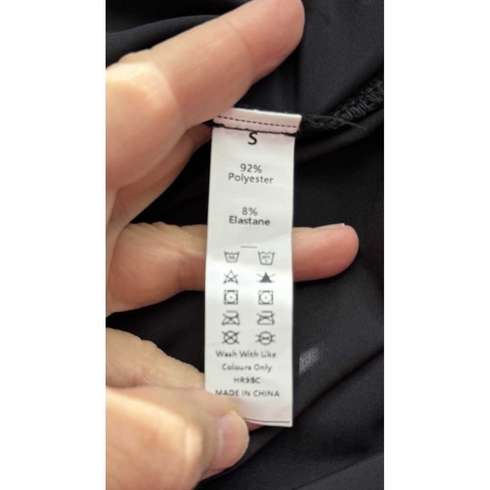 Halara Black Backless Twisted Cool Touch Activ Dr… - image 6